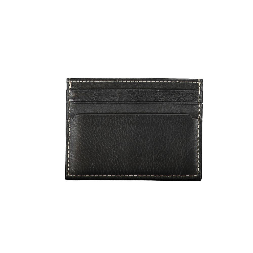 Porte-porte-cartes Tommy Hilfiger Nero en cuir pour homme