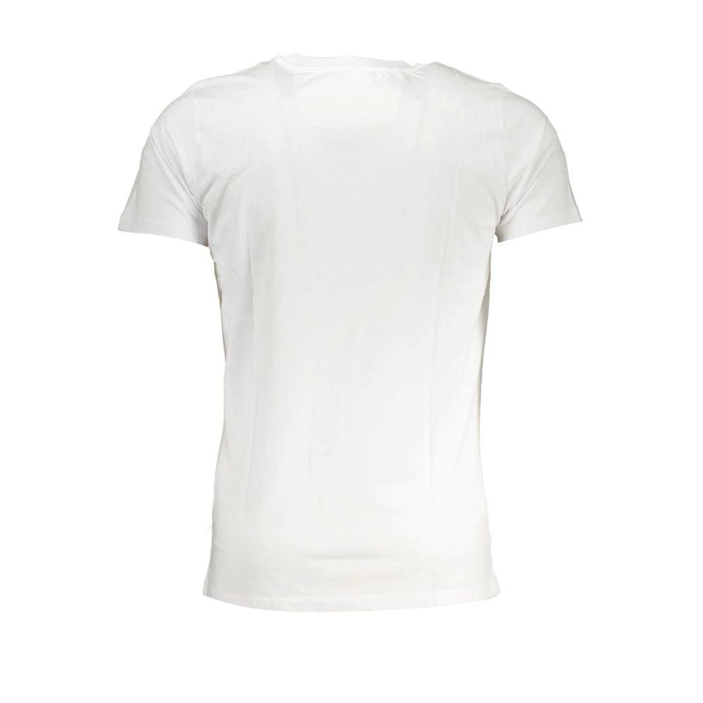 T-shirt homme Cavalli Class en coton blanc