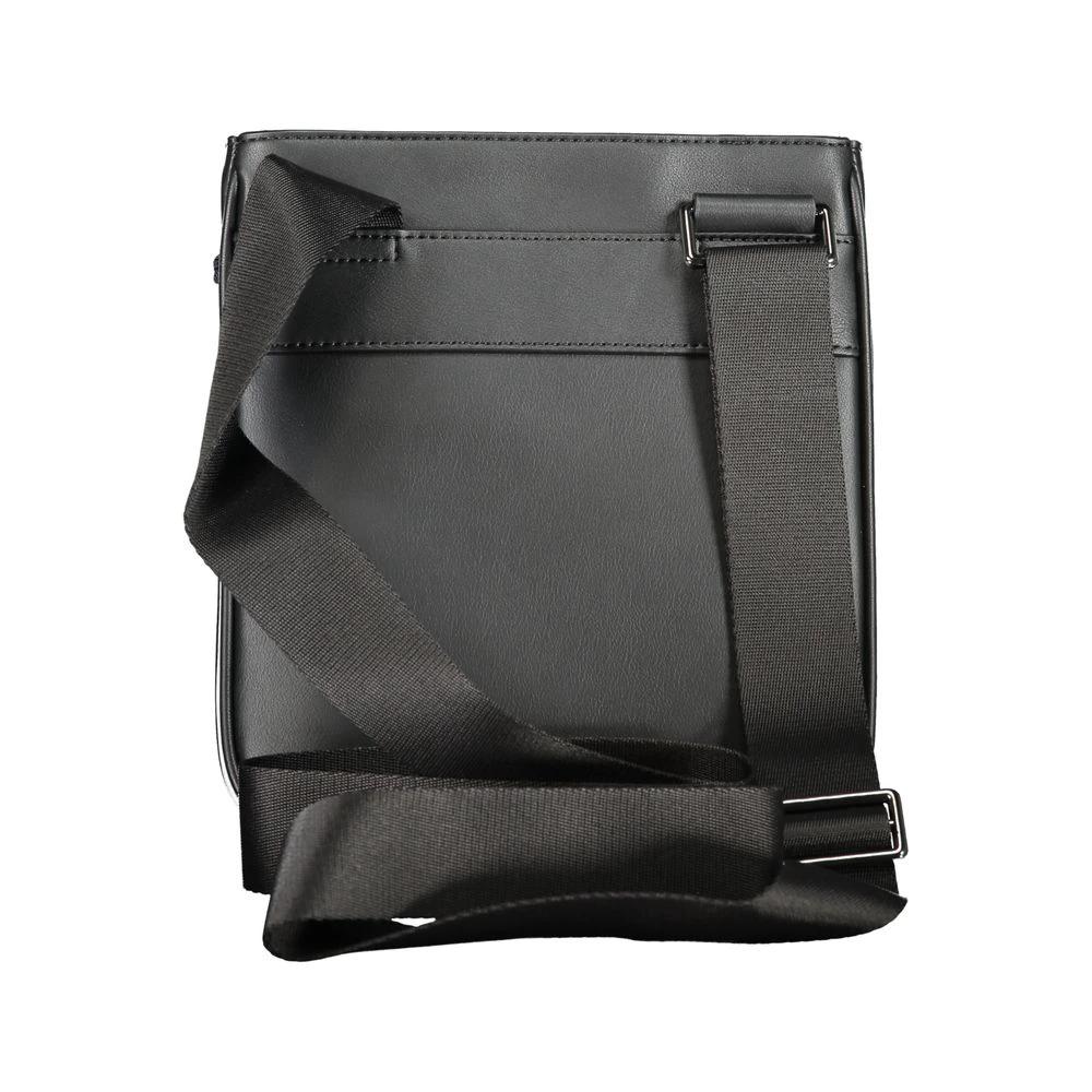 Sac bandoulière Tommy Hilfiger pour homme en polyuréthane noir