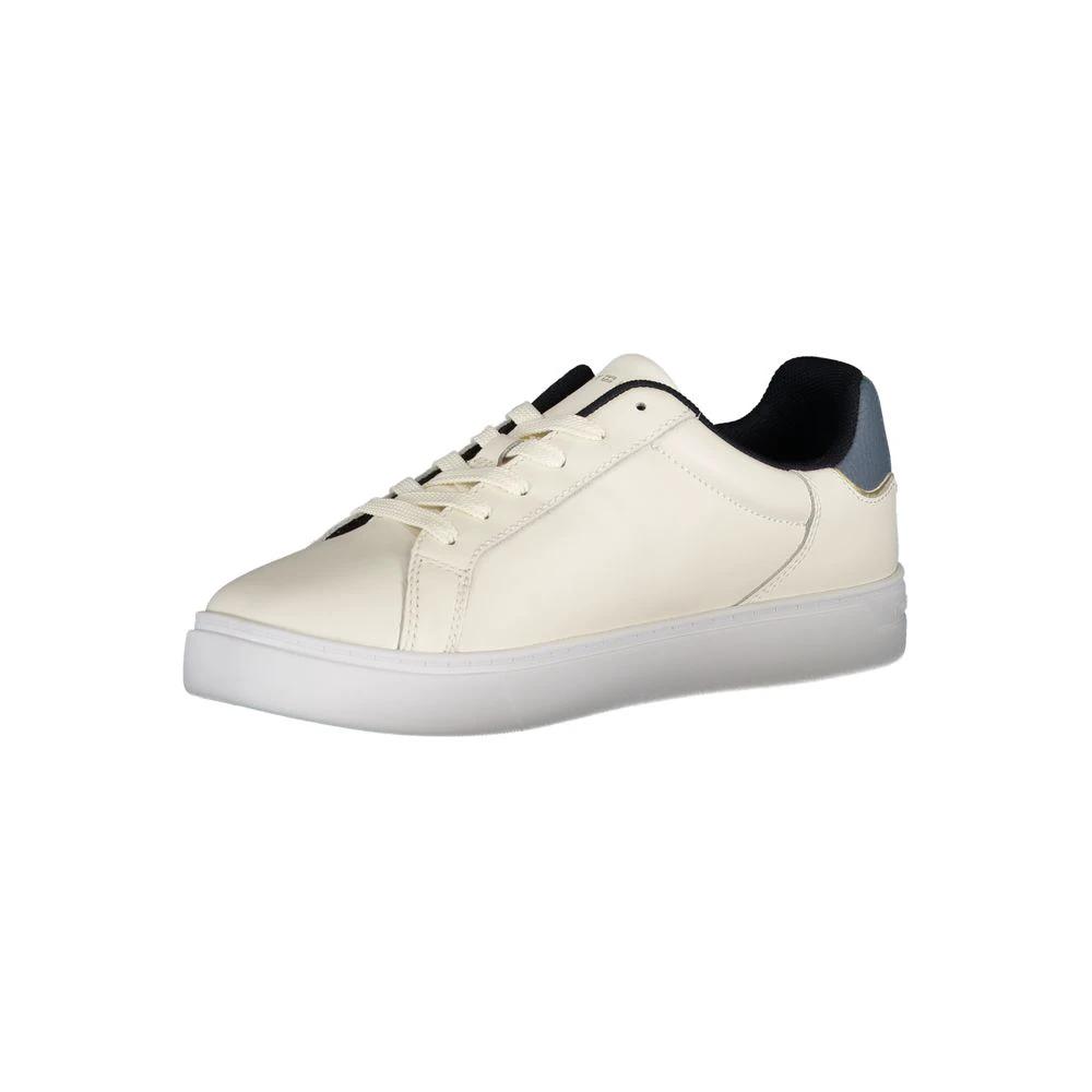 Baskets Tommy Hilfiger en cuir beige pour femme