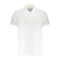 Calvin Klein White Cotton Men Polo Calvin Klein