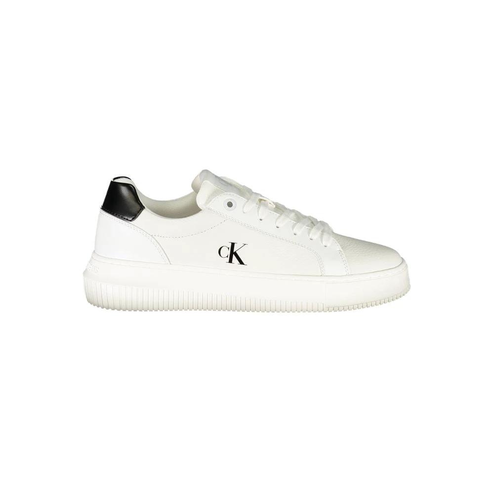 Baskets Calvin Klein Bianco en polyuréthane pour femmes