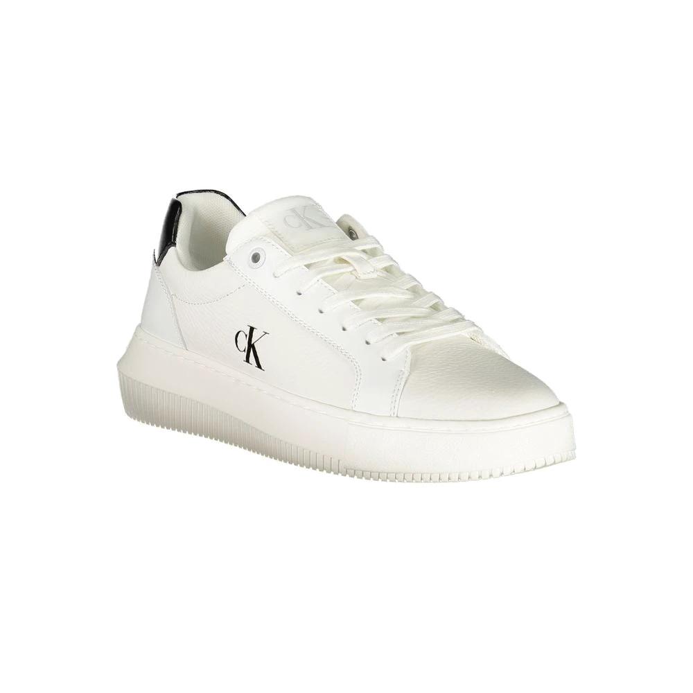 Baskets Calvin Klein Bianco en polyuréthane pour femmes