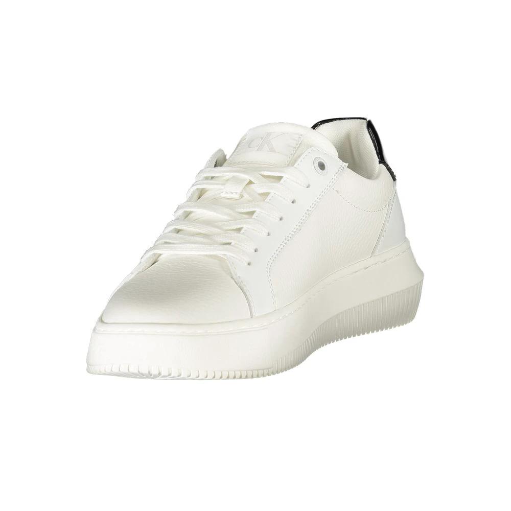 Baskets Calvin Klein Bianco en polyuréthane pour femmes