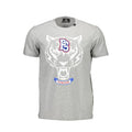 Plein Sport Grigio Cotton Men T-Shirt