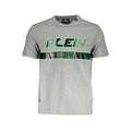 Plein Sport Grigio Cotton Men T-Shirt Plein Sport