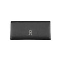 Portefeuille Tommy Hilfiger pour femme en polyuréthane noir