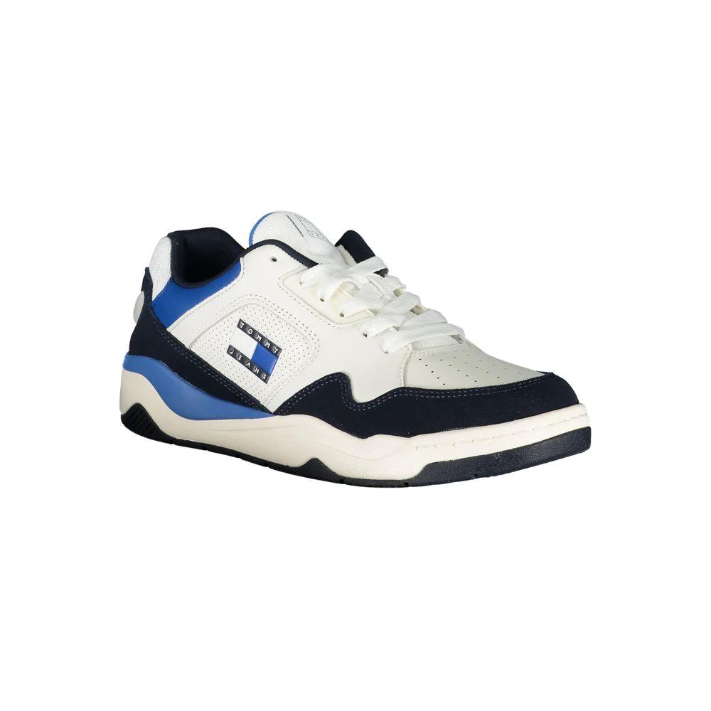 Baskets Tommy Hilfiger bleues en polyuréthane pour homme