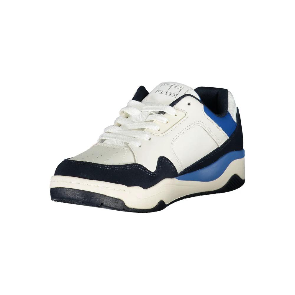 Baskets Tommy Hilfiger bleues en polyuréthane pour homme