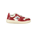 Baskets Tommy Hilfiger Rosso en cuir pour femmes