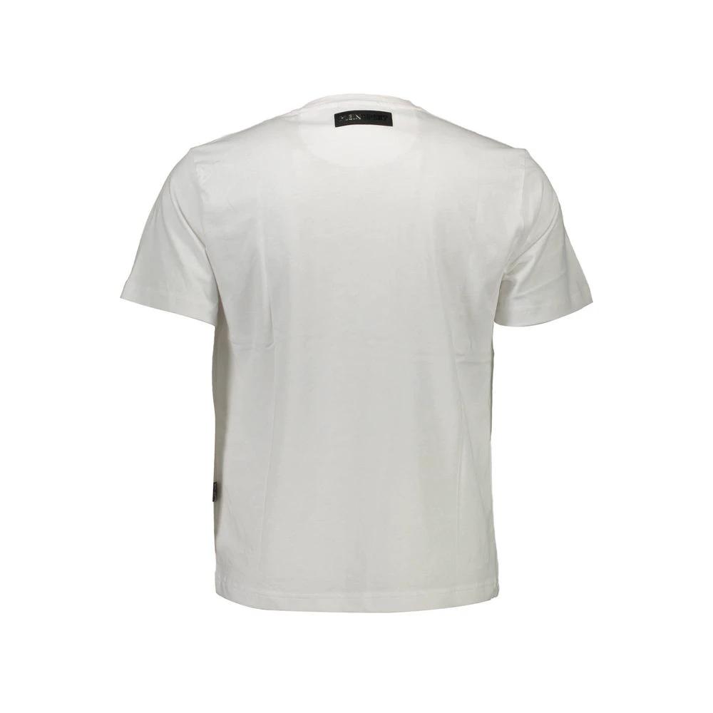 Plein Sport White Cotton Men's T-Shirt