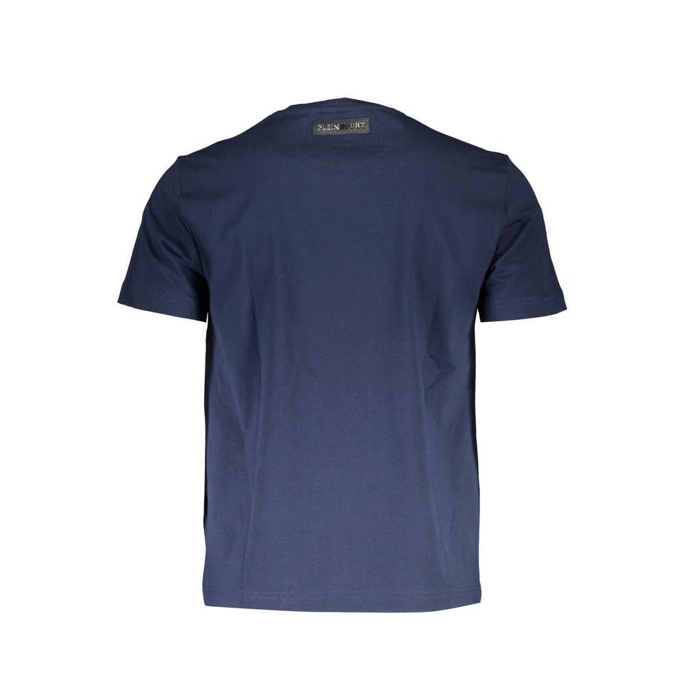 Plein Sport Blue Cotton Men's T-Shirt