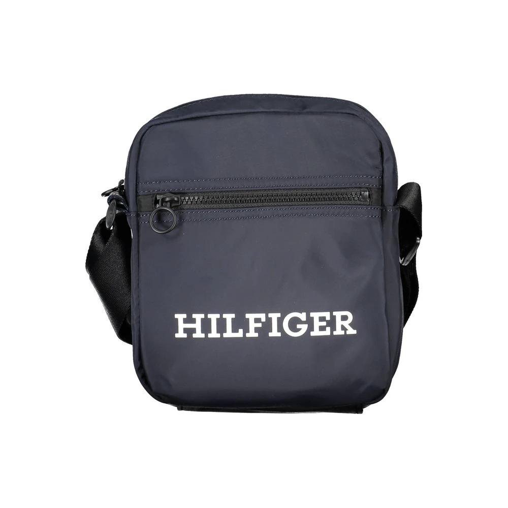 Sac bandoulière Tommy Hilfiger bleu en polyester pour homme