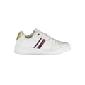 Baskets Tommy Hilfiger blanches en polyuréthane pour femmes