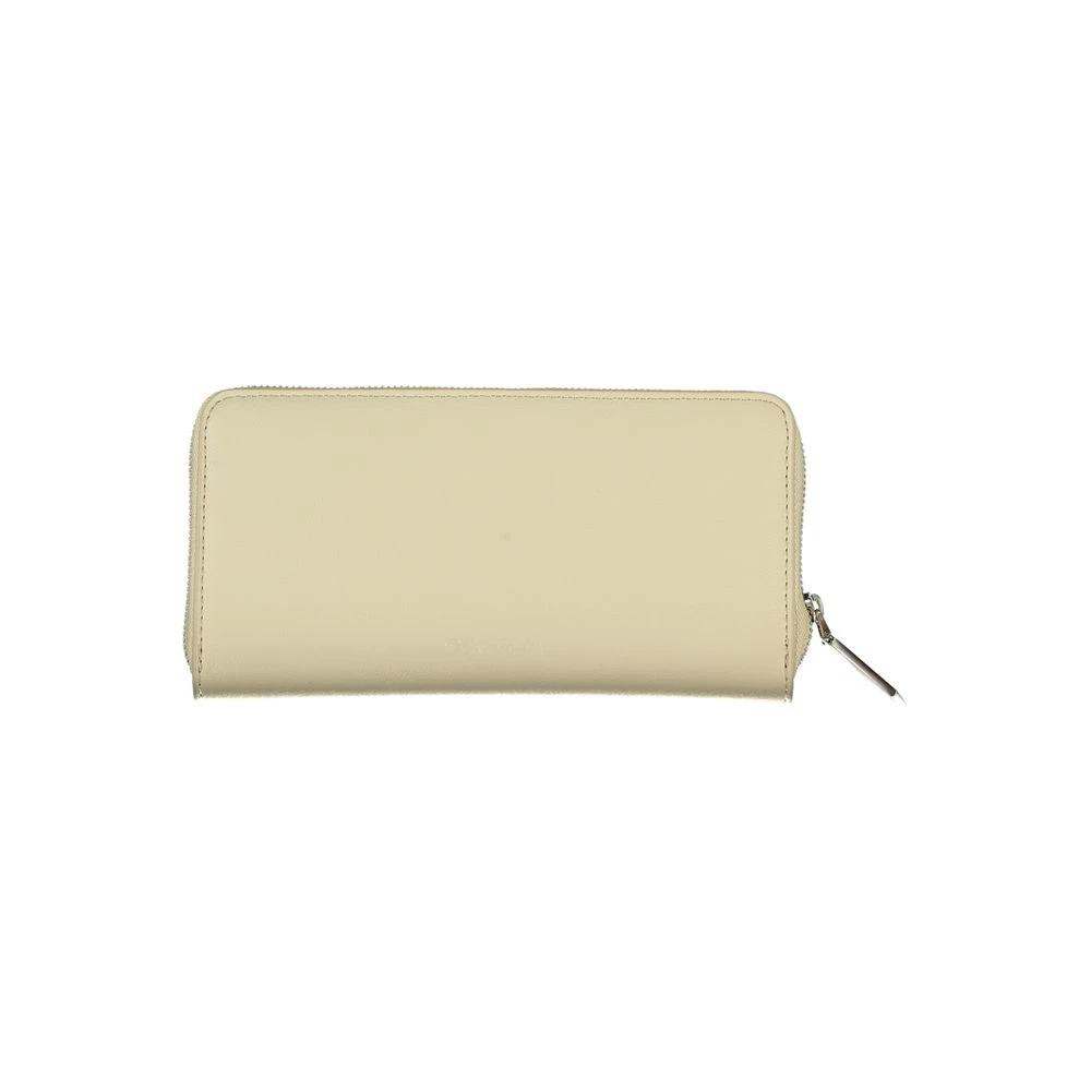 Calvin Klein Beige Polyurethane Women Wallet Calvin Klein