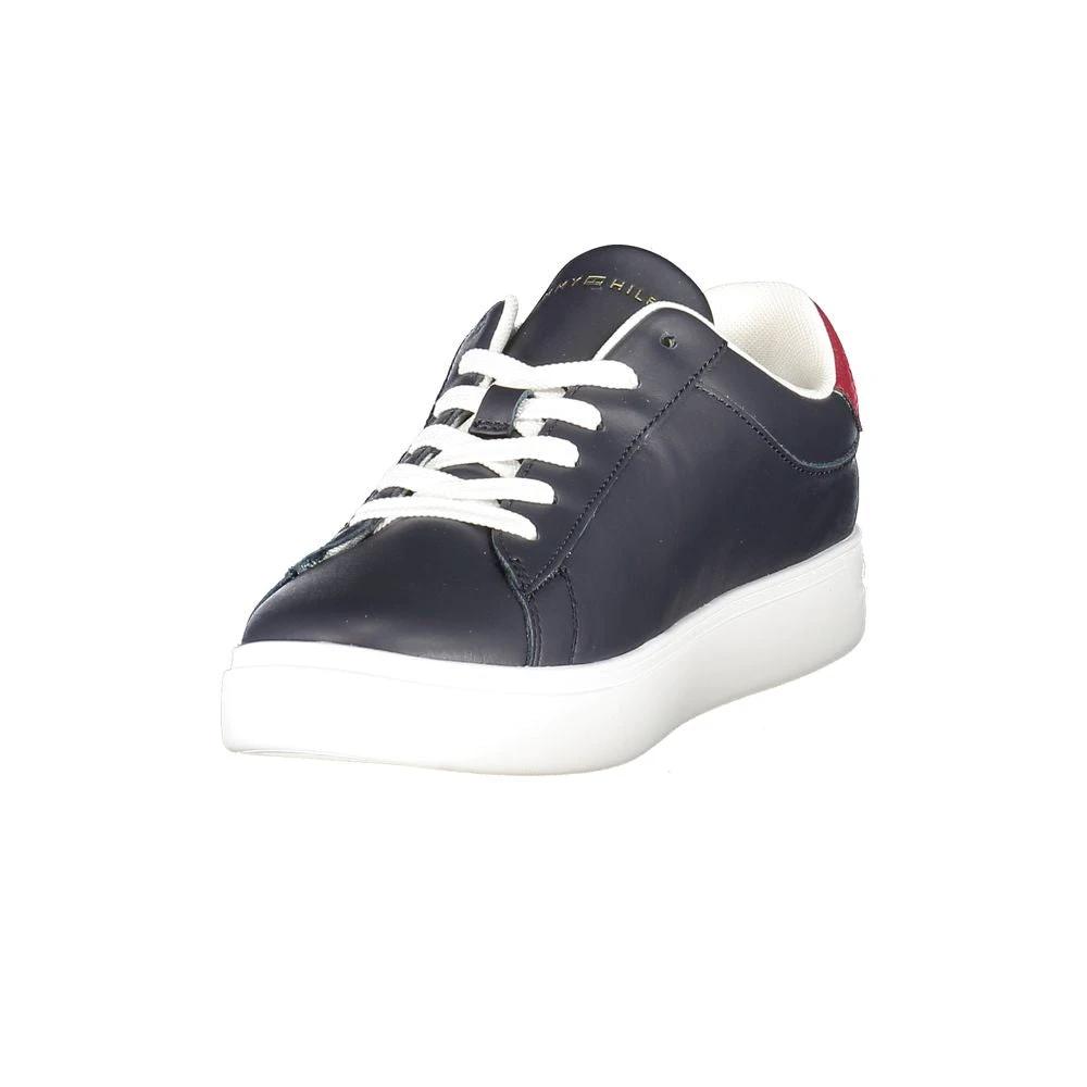 Tommy Hilfiger Blue Polyurethane Women Sneaker Tommy Hilfiger