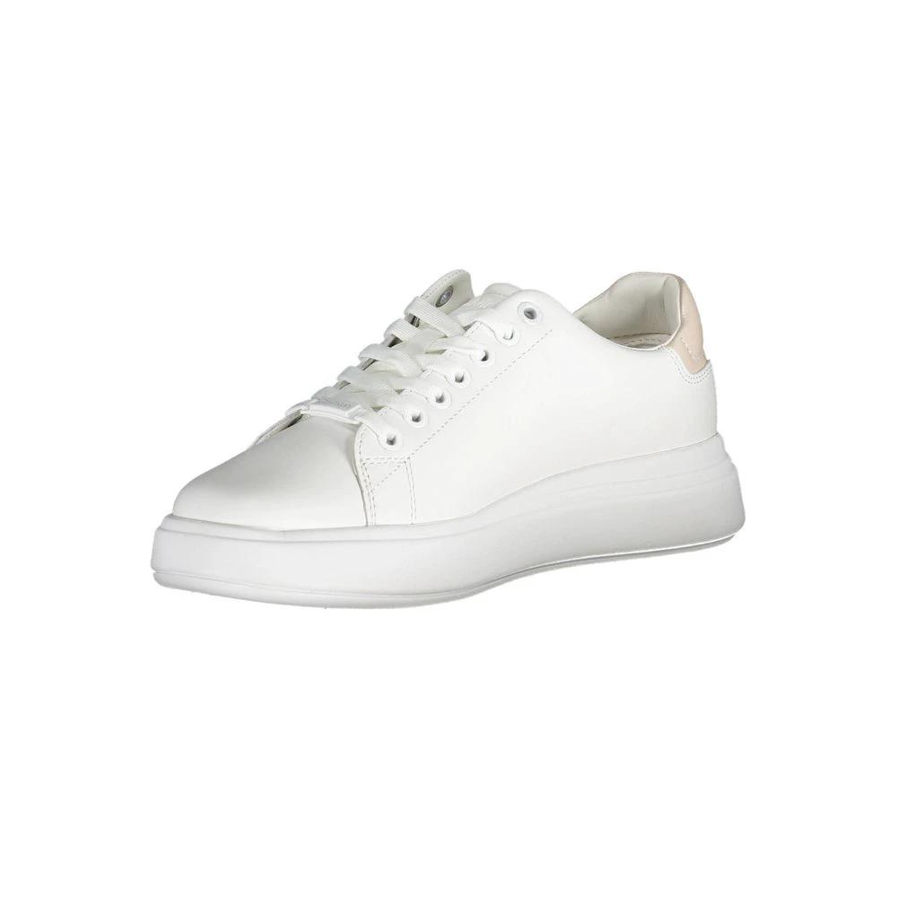 Calvin Klein Bianco Pelle Donna Sneaker Calvin Klein