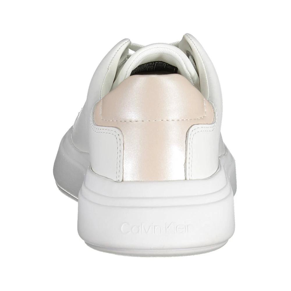 Calvin Klein Bianco Pelle Donna Sneaker Calvin Klein