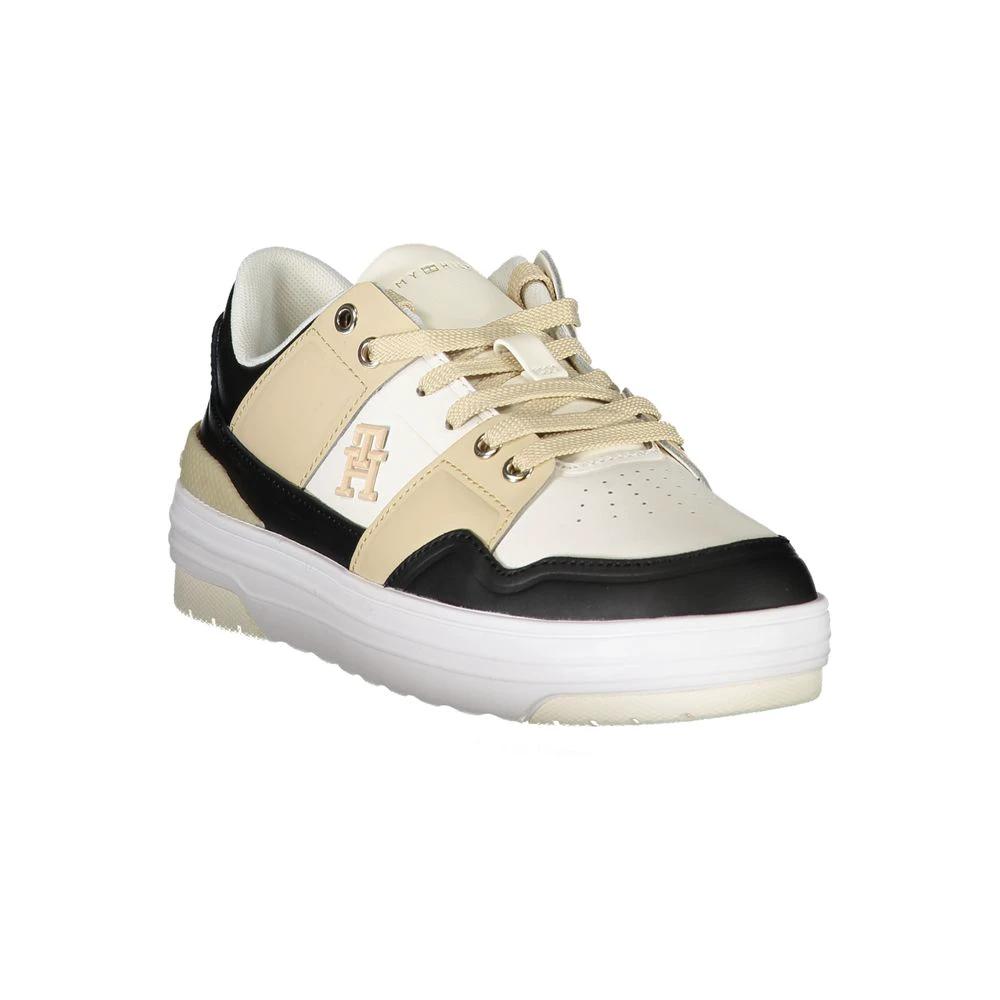 Tommy Hilfiger Bianco Leather Women Sneaker Tommy Hilfiger