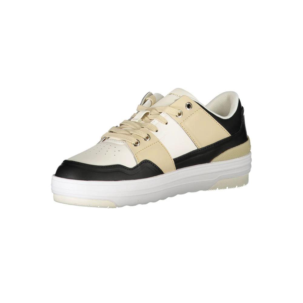 Tommy Hilfiger Bianco Leather Women Sneaker Tommy Hilfiger