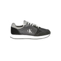 Calvin Klein Black Polyurethane Men Sneaker Calvin Klein
