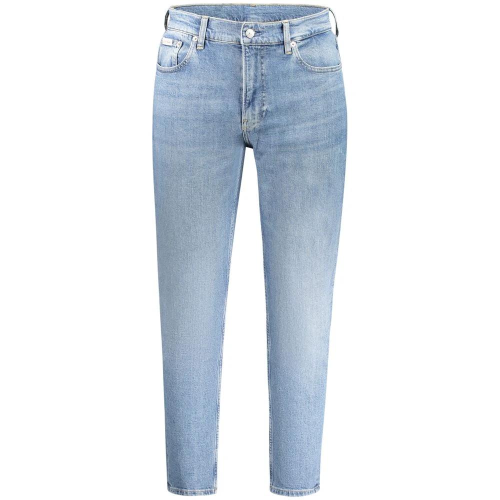 Calvin Klein Blue Cotton Men's Jeans Calvin Klein