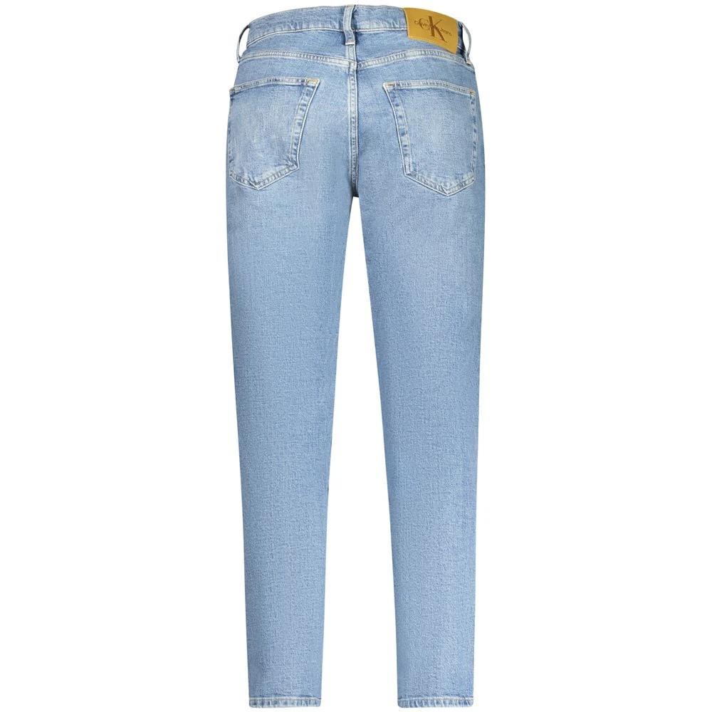Calvin Klein Blue Cotton Men's Jeans