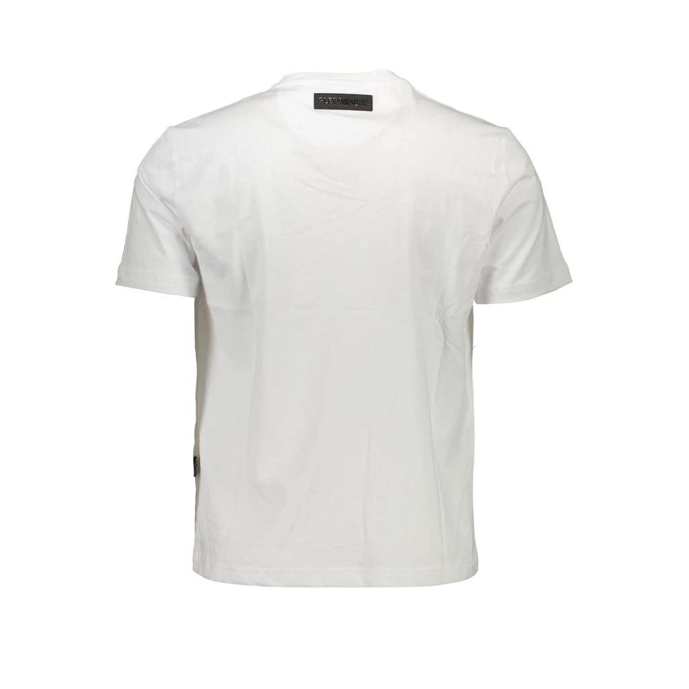 Plein Sport White Cotton Men T-Shirt Plein Sport