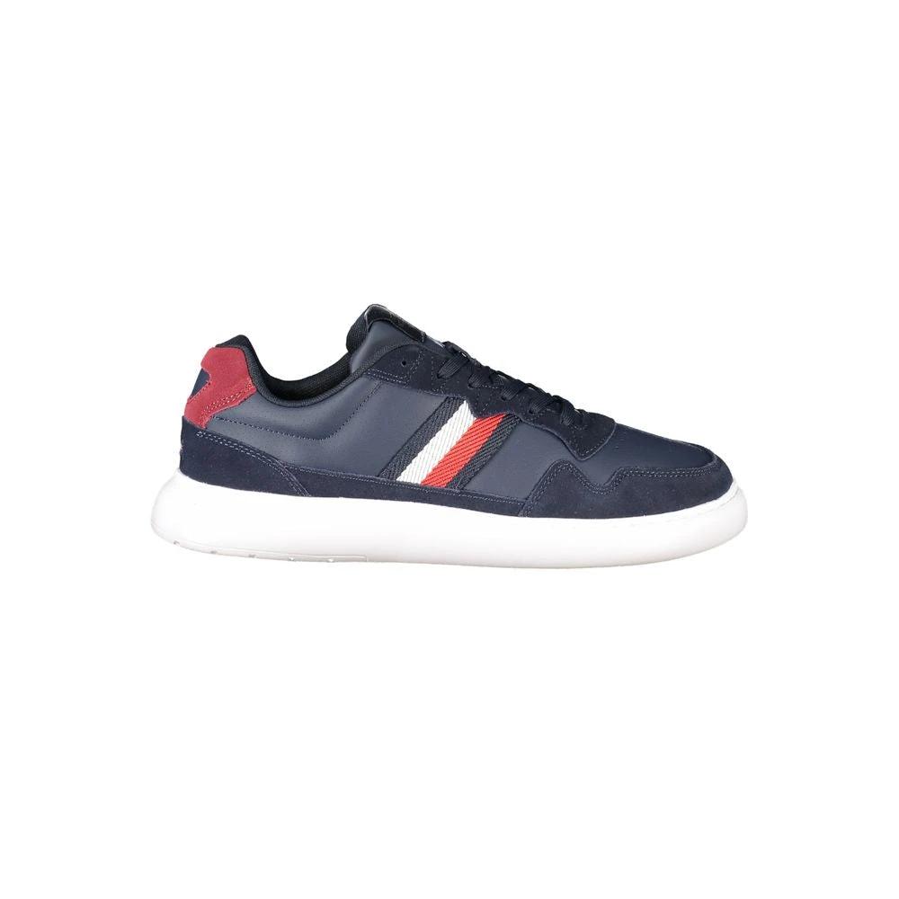 Baskets Tommy Hilfiger bleues en polyuréthane pour homme