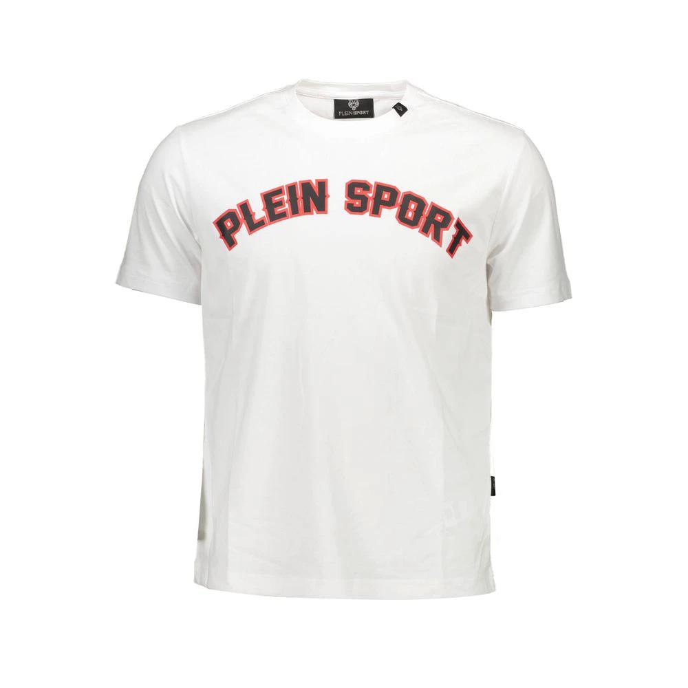 Plein Sport White Cotton Men's T-Shirt