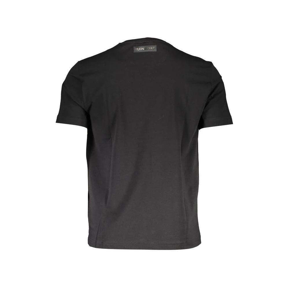 Plein Sport Black Cotton Men's T-Shirt