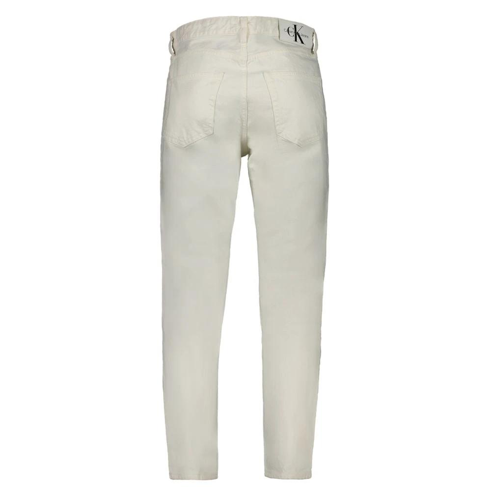 Jean Calvin Klein blanc en coton pour homme