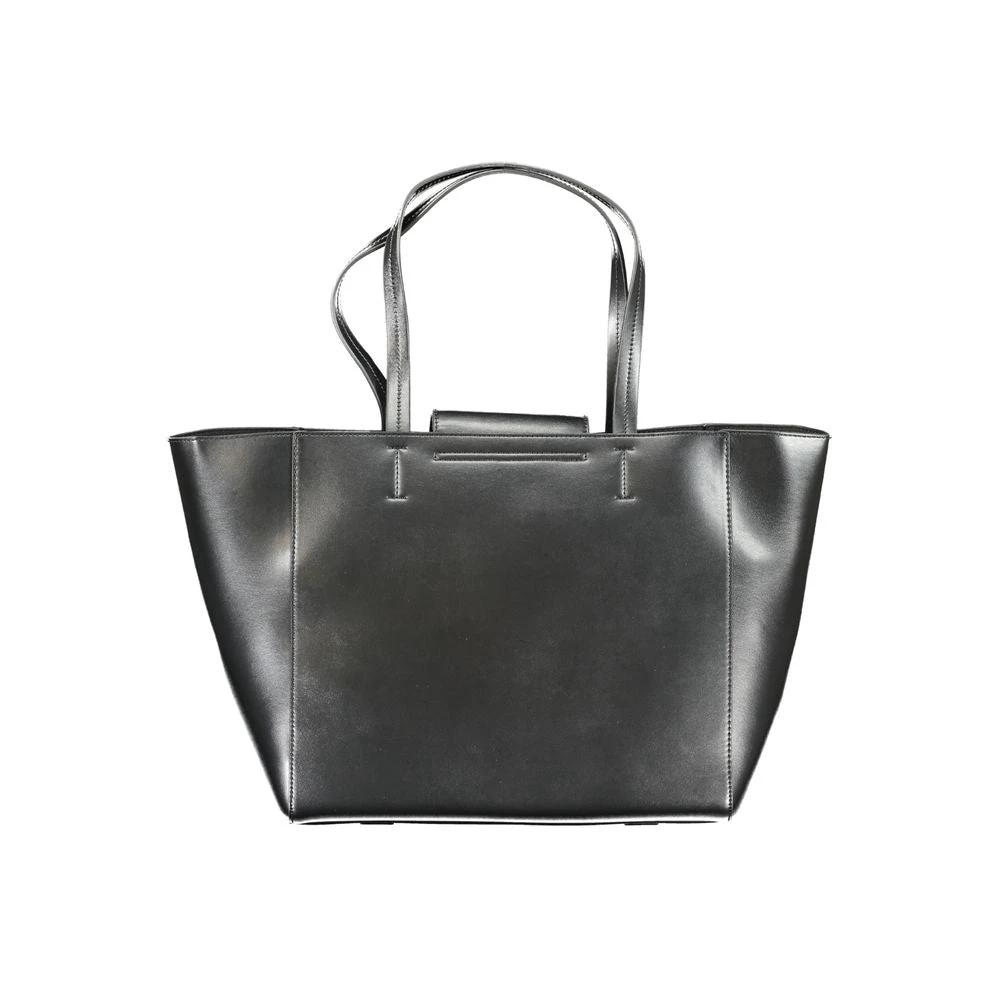 Sac à main Calvin Klein noir en polyester recyclé pour femme