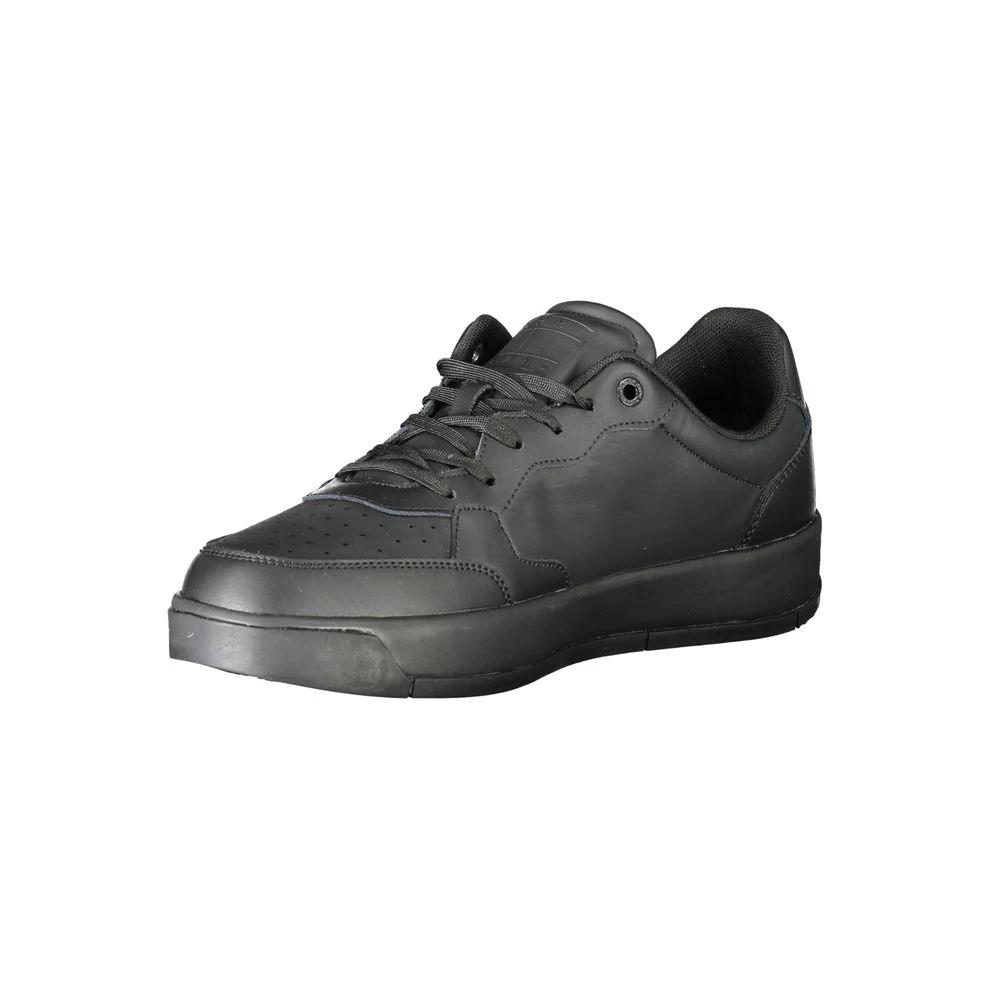 Tommy Hilfiger Nero Poliuretano Men Sneaker Tommy Hilfiger