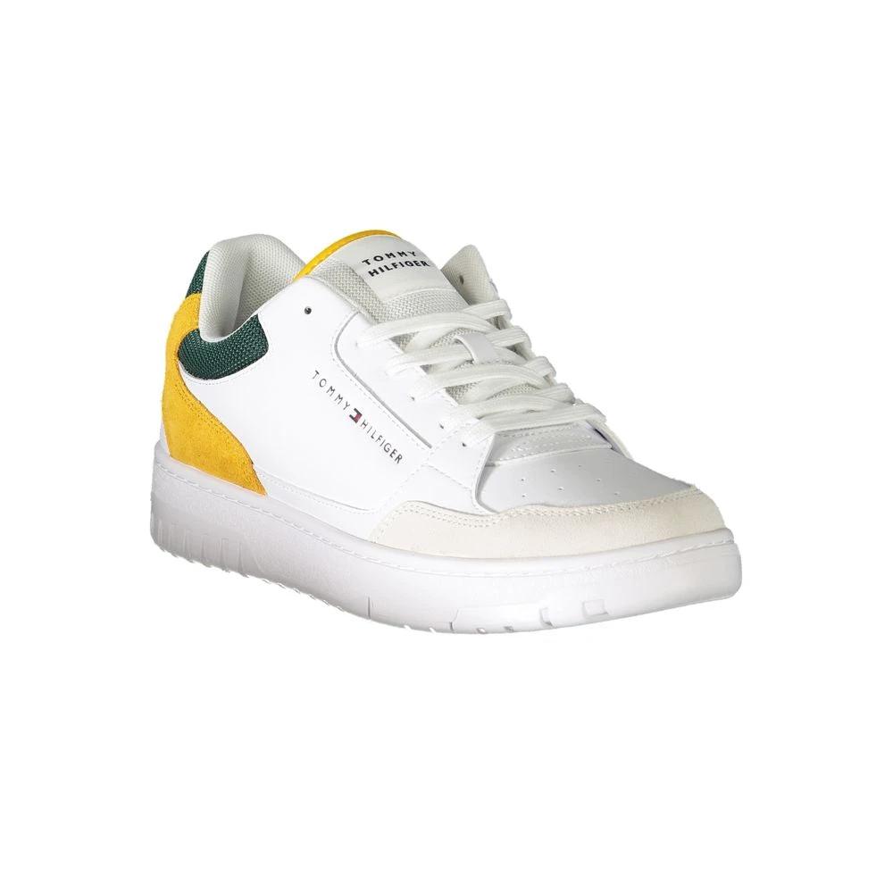 Baskets Tommy Hilfiger en cuir blanc pour homme