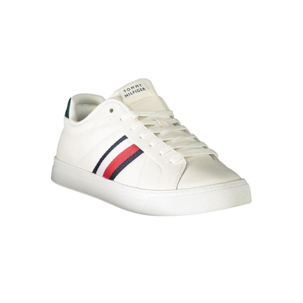 Baskets Tommy Hilfiger en cuir blanc pour homme