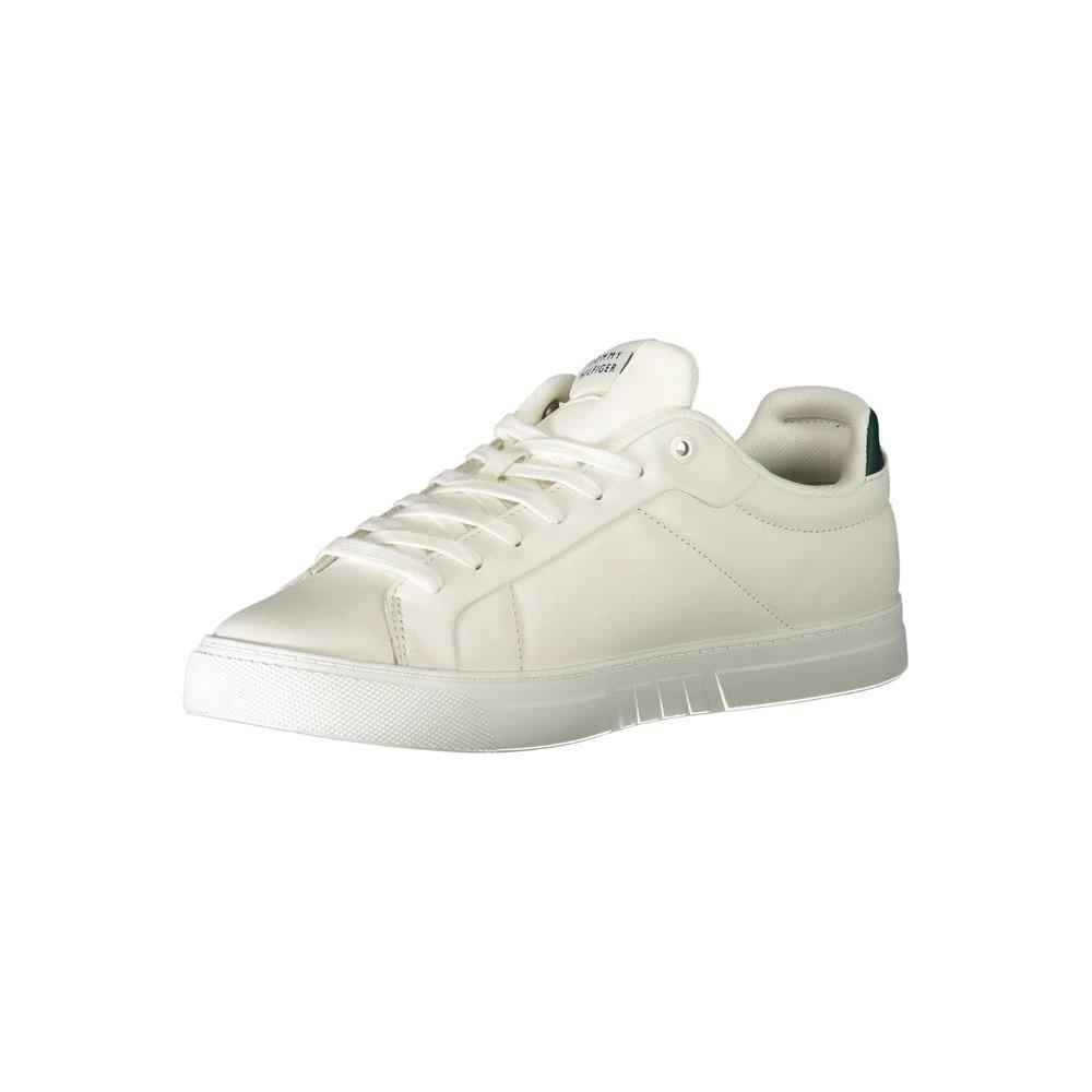 Baskets Tommy Hilfiger en cuir blanc pour homme