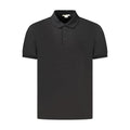 Polo homme Calvin Klein en coton noir