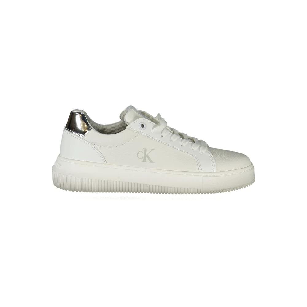 Baskets Calvin Klein Bianco Poliuretano Donna