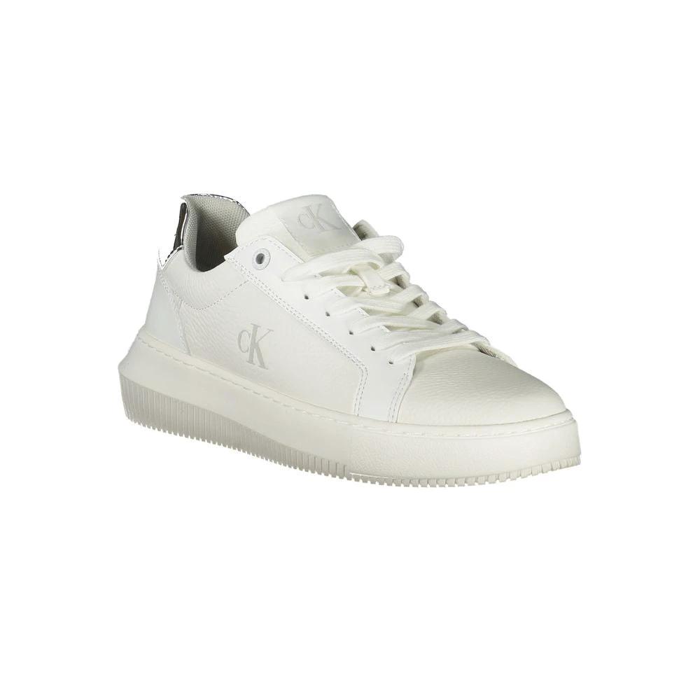 Baskets Calvin Klein Bianco Poliuretano Donna