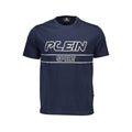 Plein Sport Blue Cotton Men's T-Shirt Plein Sport