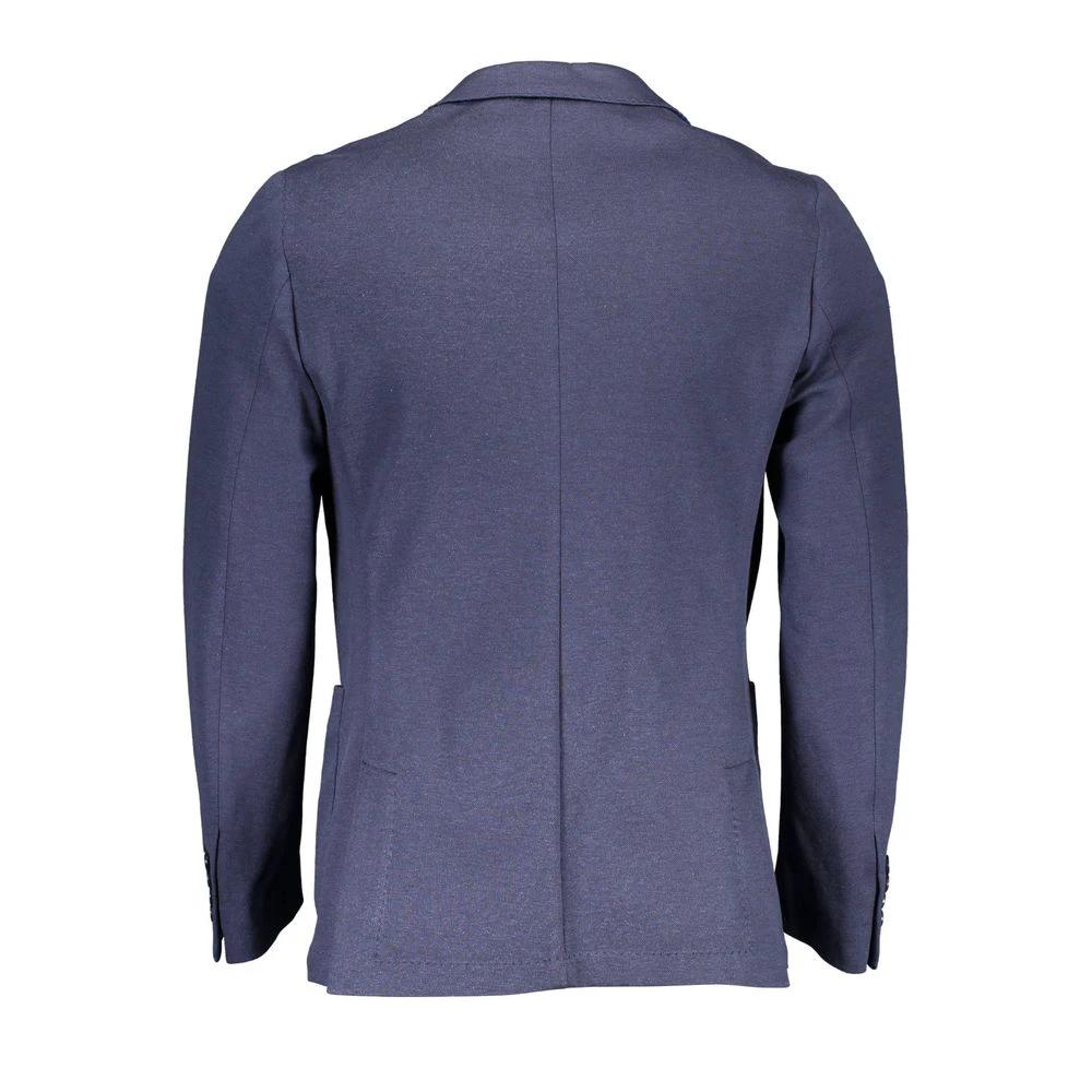 Gant Blue Cotton Men's Jacket