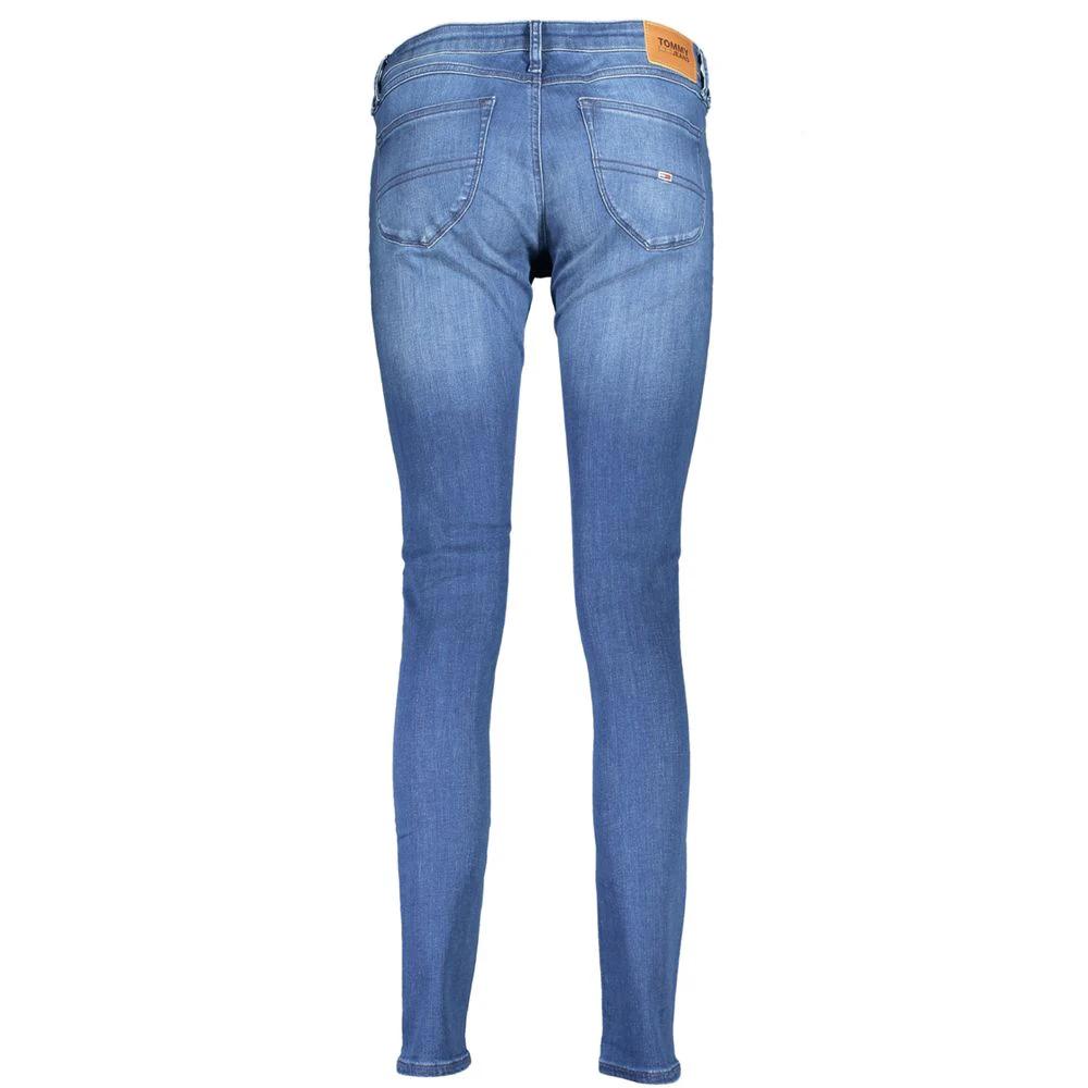 Jean Tommy Hilfiger bleu en coton pour femme