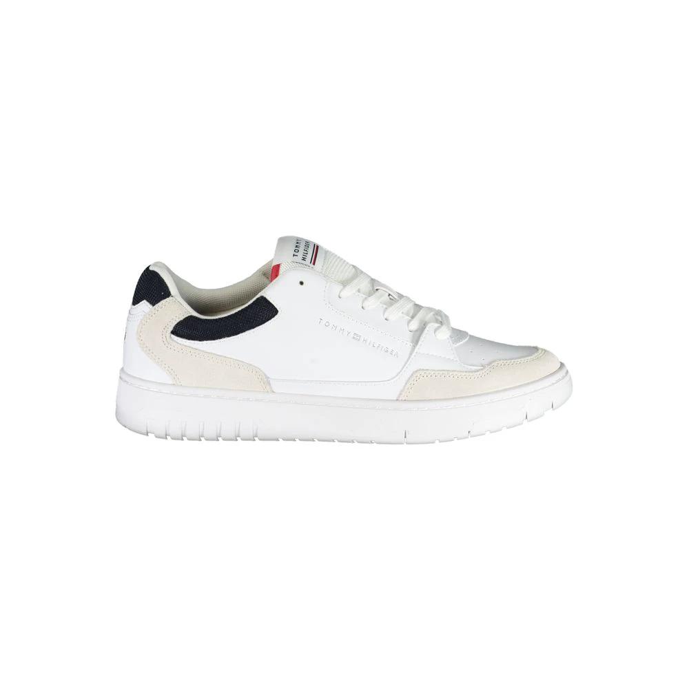 Baskets Tommy Hilfiger blanches en polyéthylène pour homme