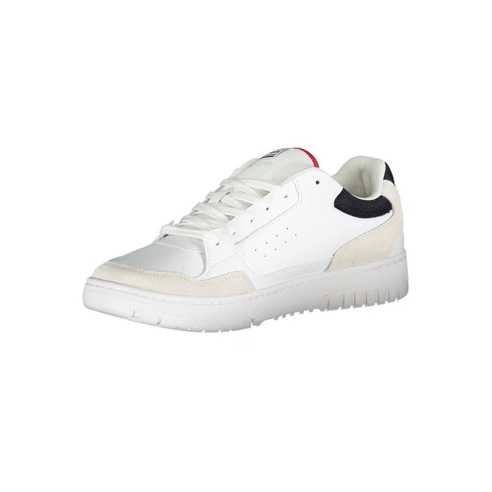 Baskets Tommy Hilfiger blanches en polyéthylène pour homme