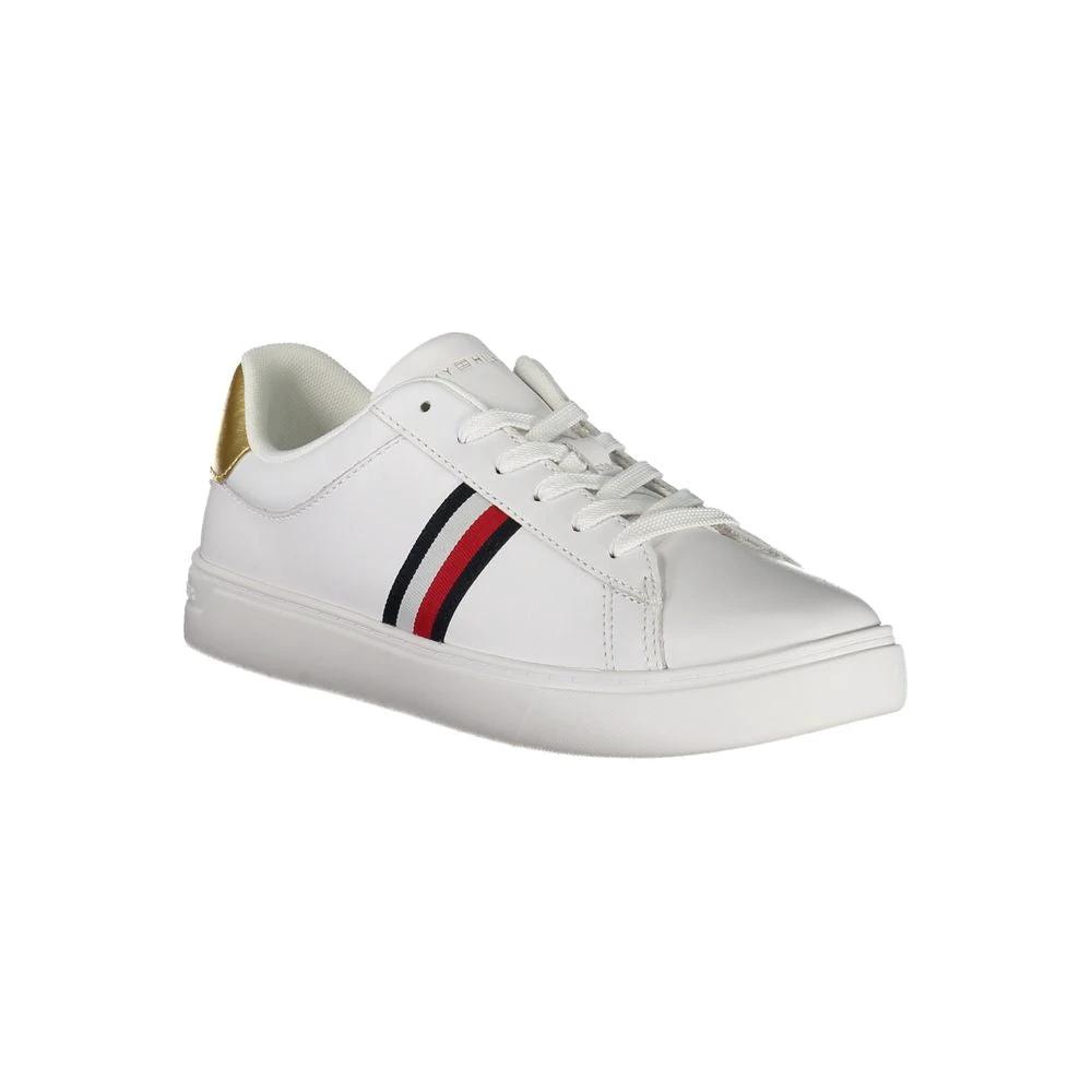 Baskets Tommy Hilfiger Bianco en polyuréthane pour femmes