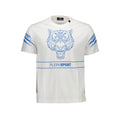 Plein Sport White Cotton Men's T-Shirt Plein Sport