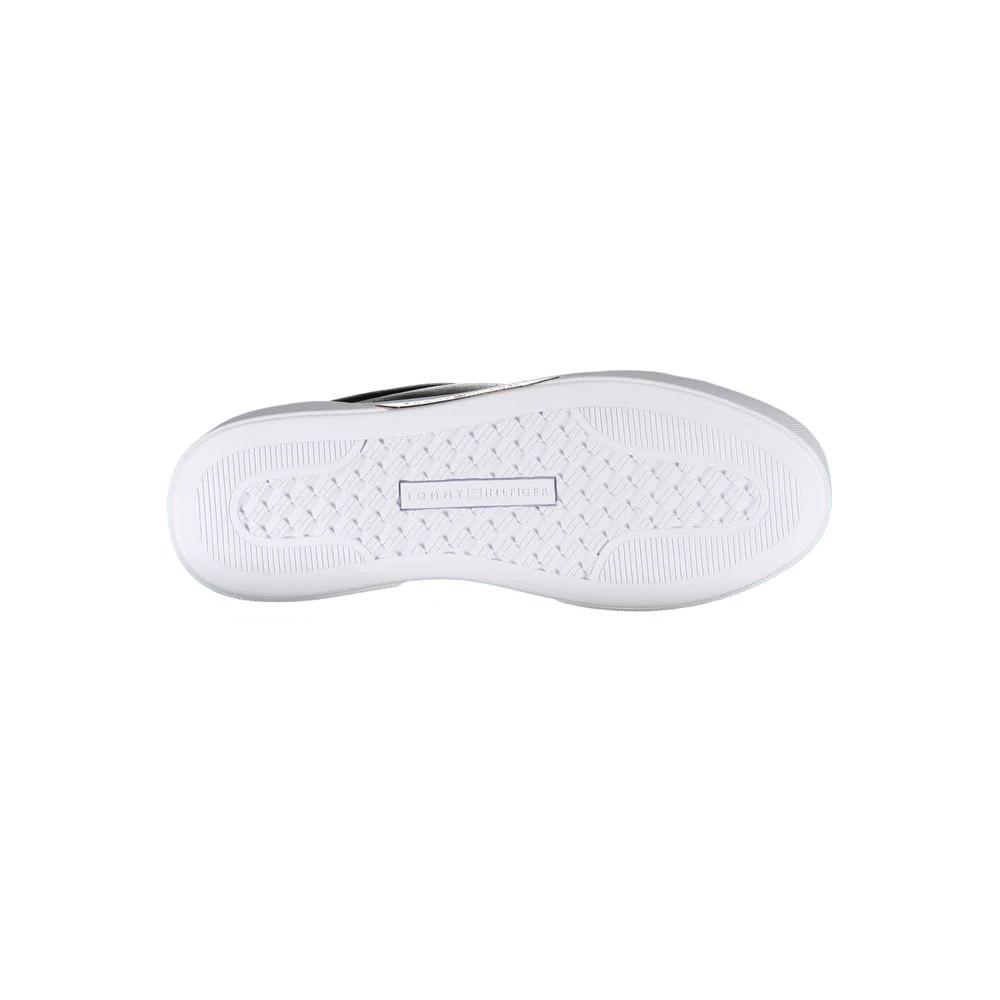 Baskets Tommy Hilfiger en cuir noir pour femme