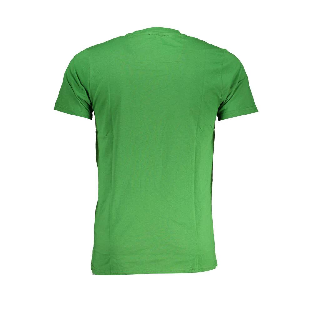 T-shirt homme Cavalli Class Verde en coton