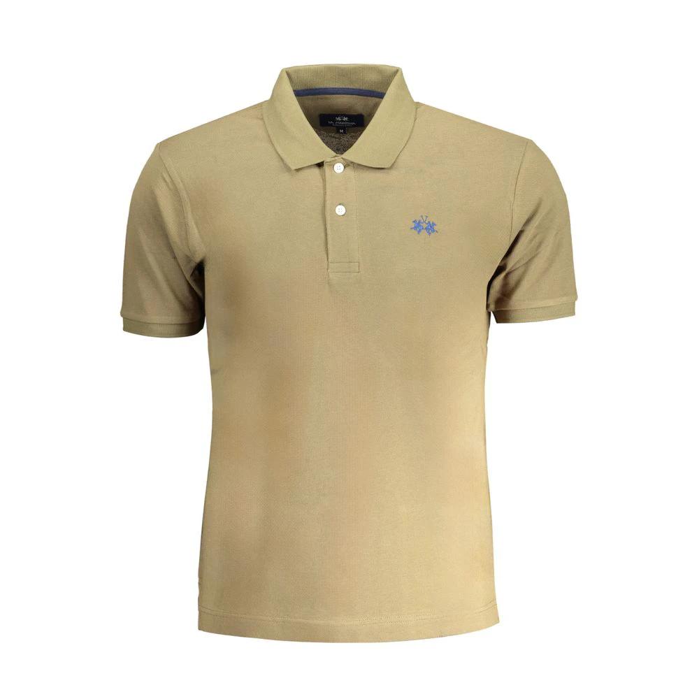 La Martina Verde Cotton Men's Polo Shirt